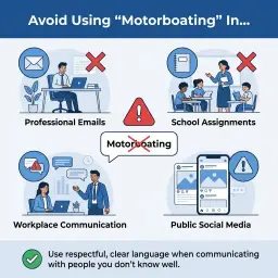 Avoid Using "Motorboating" In