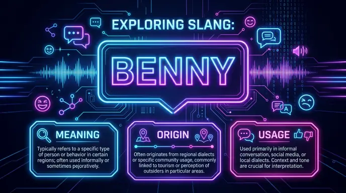 Benny slang