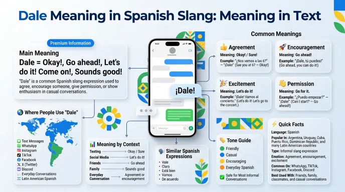 dale meaning spanish slang