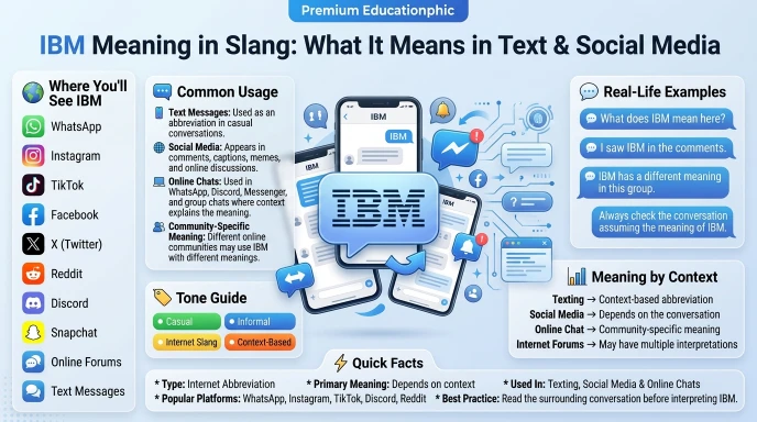 Why People Use IBM in Slang
