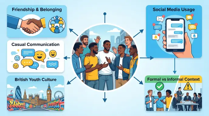 Impact of Using "Mandem" in Communication