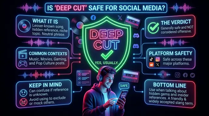 Is "Deep Cut" Safe for Social Media?