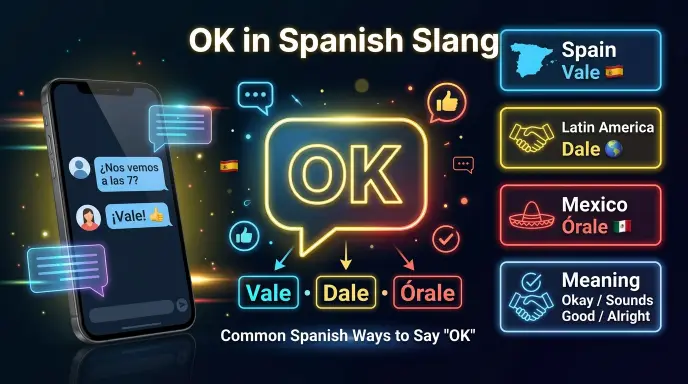 Ok in Spanish slang full form