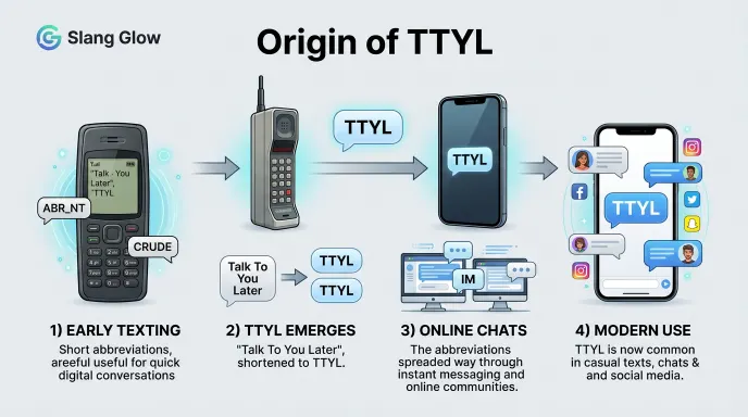 Origin of TTYL