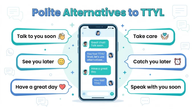 Polite Alternatives to TTYL