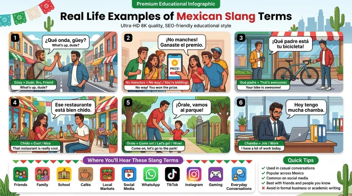 Real Life Examples of Mexican Slang Terms
