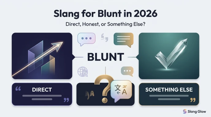 slang for blunt