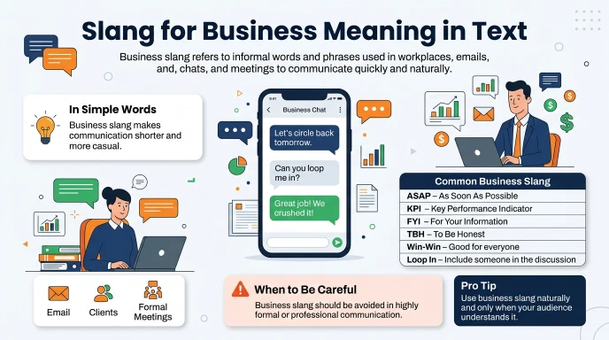 slang for business