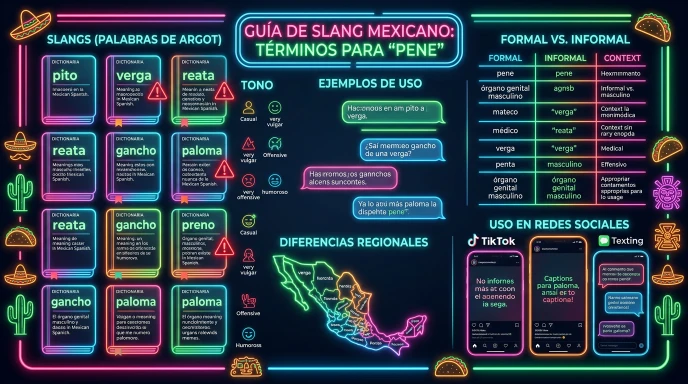 slang for penis in spanish