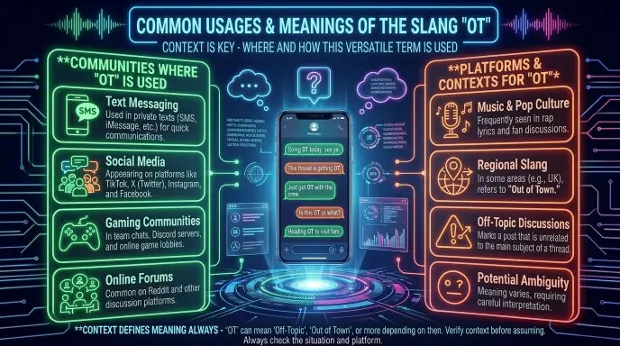 Where Is "OT" Commonly Used?