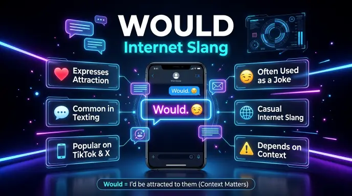 Would meaning slang