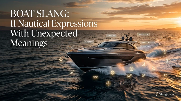 boat slang