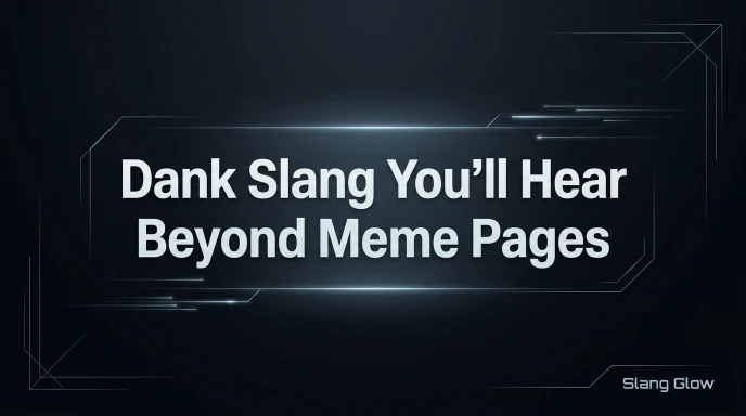 Dank Slang You’ll Hear Beyond Meme Pages