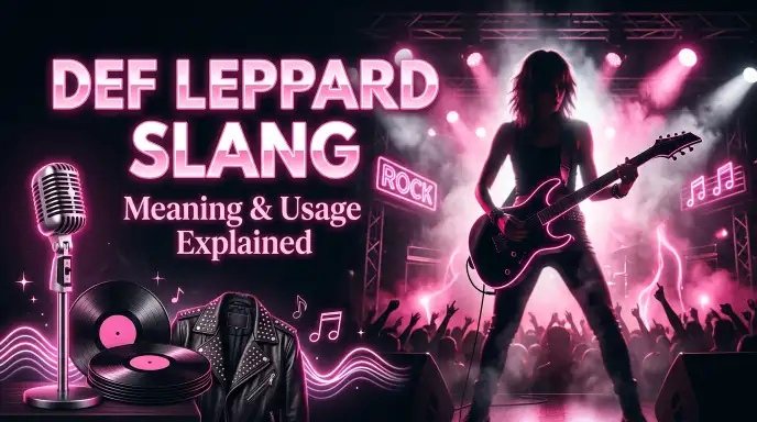 Def leppard slang