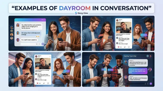 Examples of Dayroom in Conversation