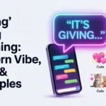 giving slang meaning