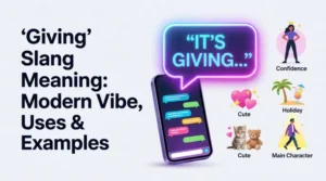 giving slang meaning