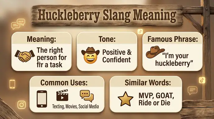 huckleberry slang