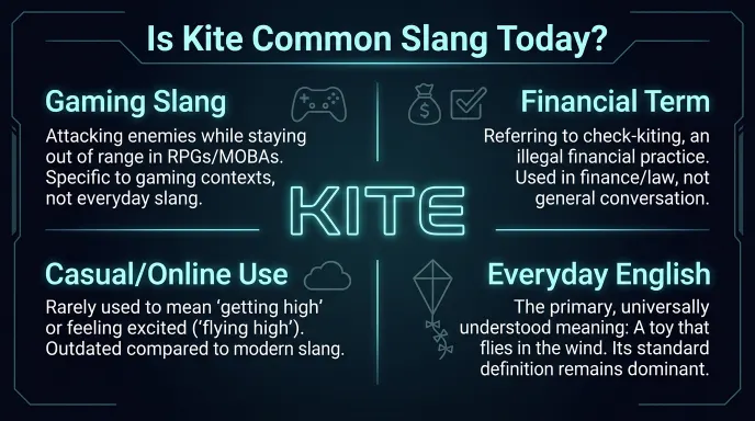 Is Kite Common Slang Today?