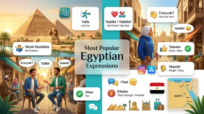 Most Popular Egyptian Slang Expressions