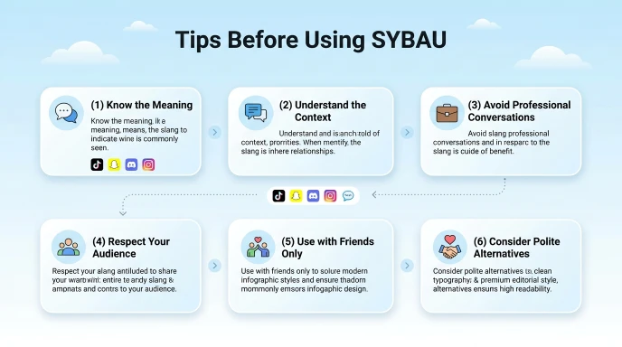 Tips Before Using SYBAU
