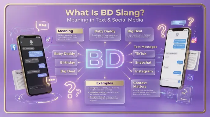 what is bd slang