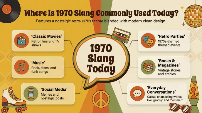 Where Is 1970 Slang Commonly Used Today?