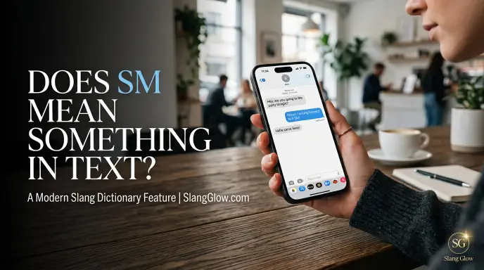 does sm mean something in text