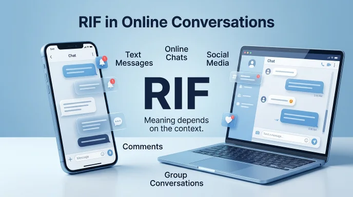 RIF in Online Conversations