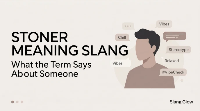 stoner meaning slang