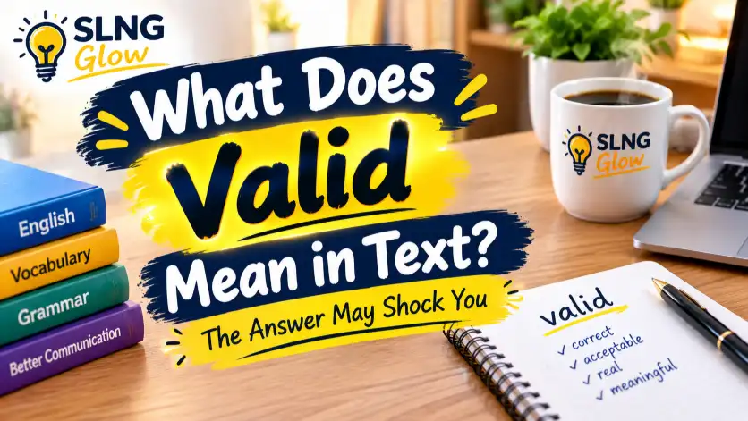 what does valid mean in text