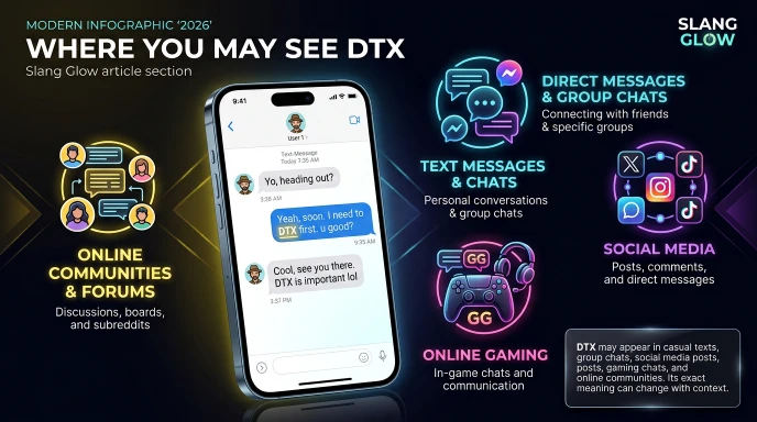 Where You May See DTX