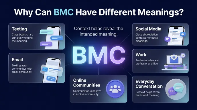 Why Can BMC Have Different Meanings?