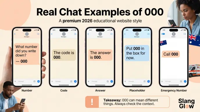 Real Chat Examples of 000