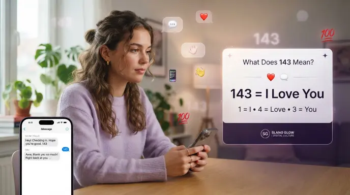 what does 143 mean in a text