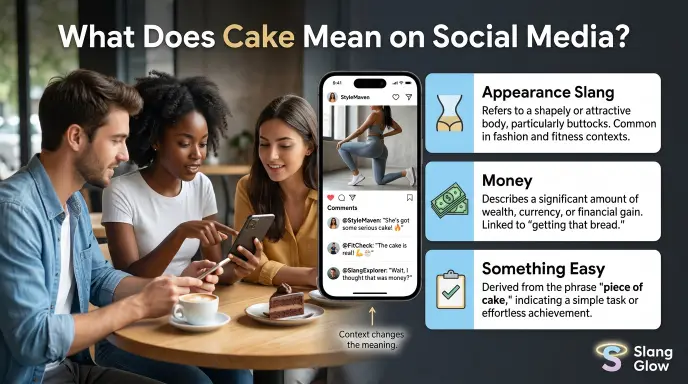 What Does Cake Mean on Social Media?